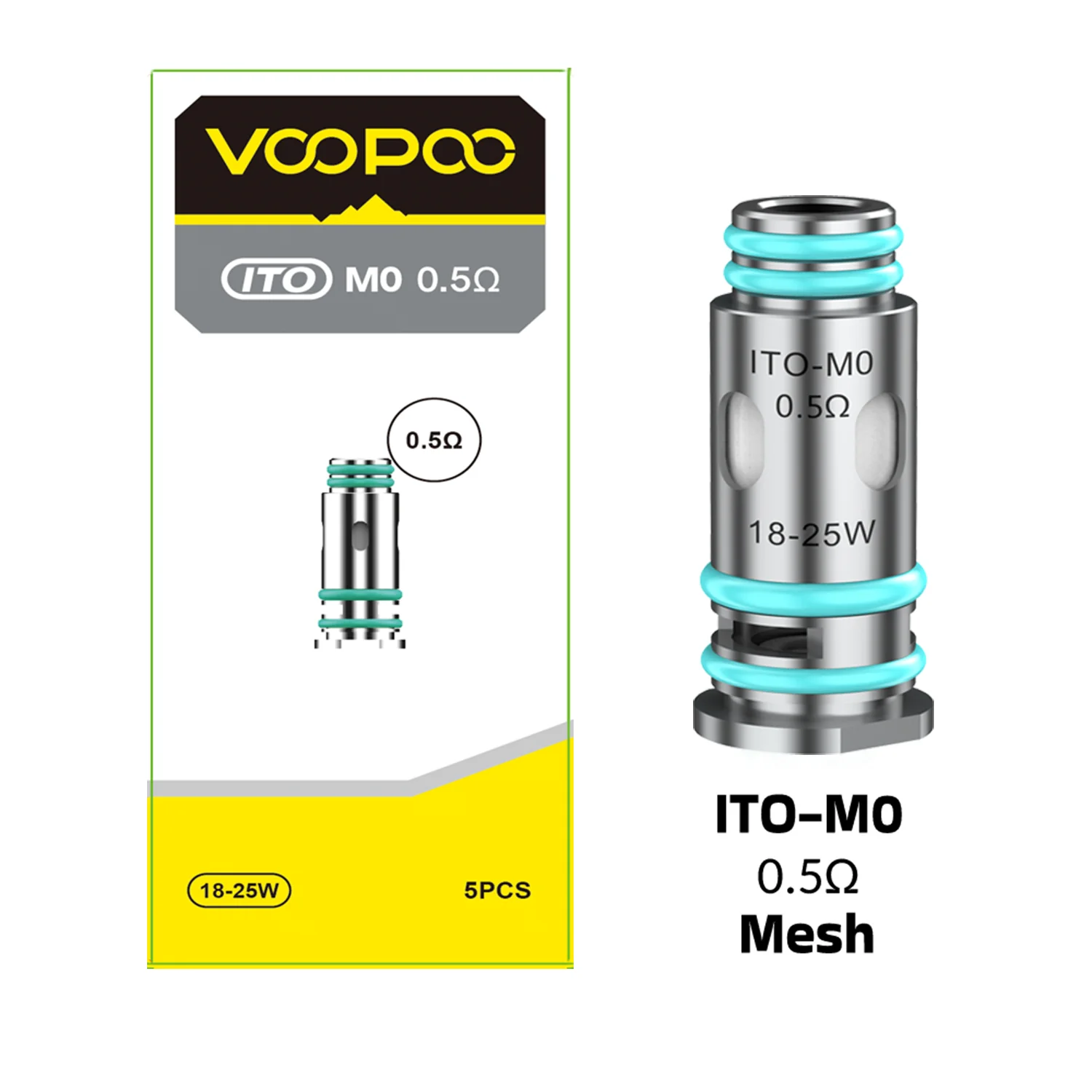 ITO-MO VooPoo Argus 阿格斯空煙彈 | 0.4Ω 0.7Ω | 2ml/3ml